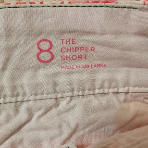 Lilly Pulitzer The Chipper Shorts Get Spotted Pink Lion Size 8 Bermuda - Picture 5 of 7